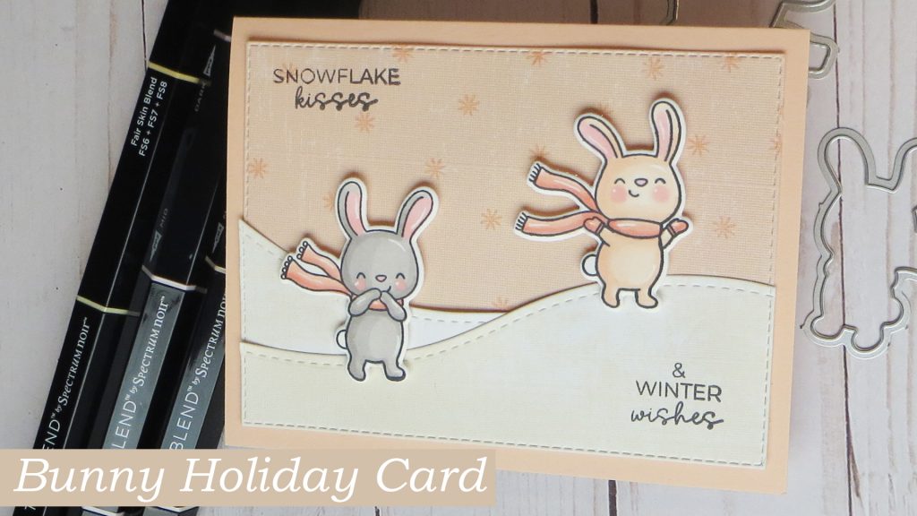 Bunny Holiday Card