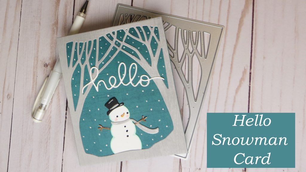 Hello Snowman Card